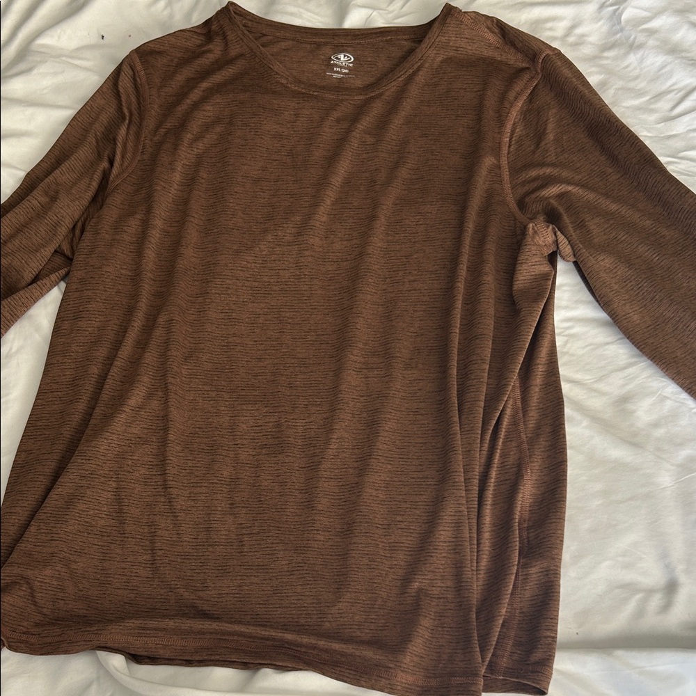 Women's Brown Long Sleeve Shirt